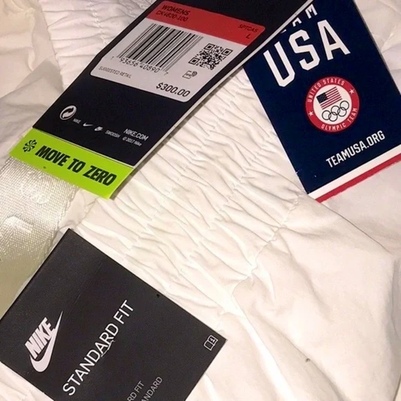 Nike Olympic Team USA Medal Stand 2022 Women's Pants Size L NWT - Picture 12 of 14